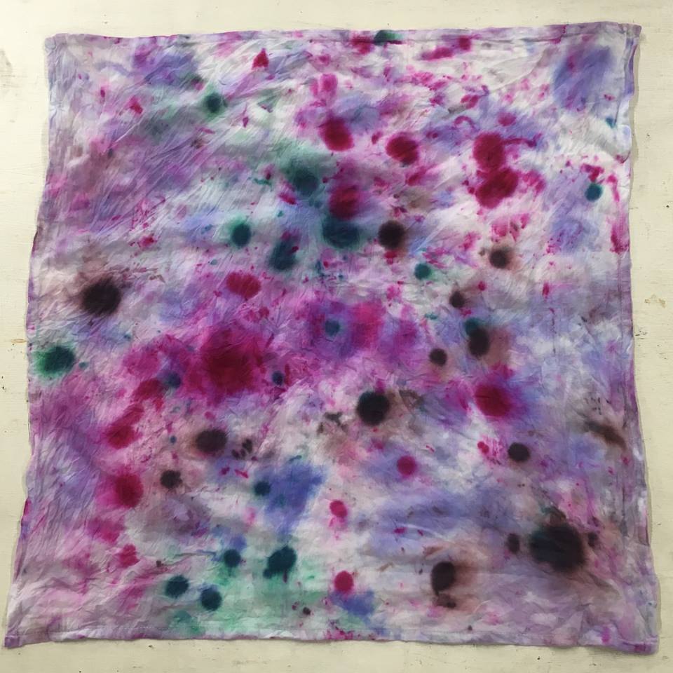 Fun with Fiber Reactive Dyes Workshop: Print, Paint, Dye