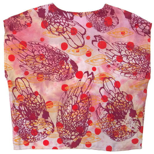 Pinks Silky Bamboo Box Top Shirt