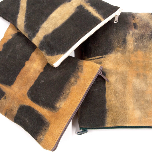 Waxed Zip Pouch