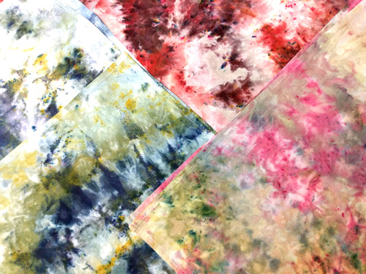 At Long Last, SNOW DYEING!