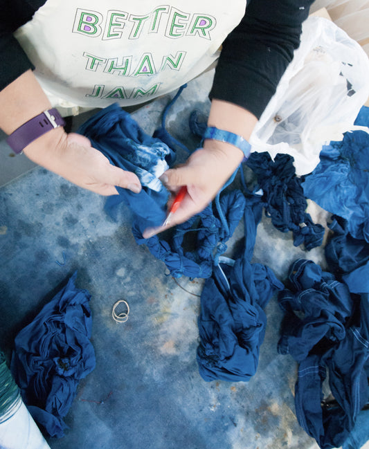 How to Indigo Dip and Tending Your Vat