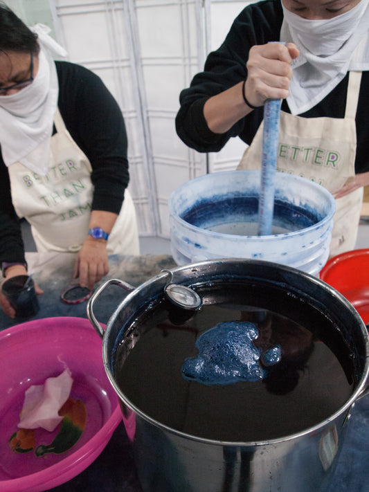 Making a Prereduced Indigo Vat