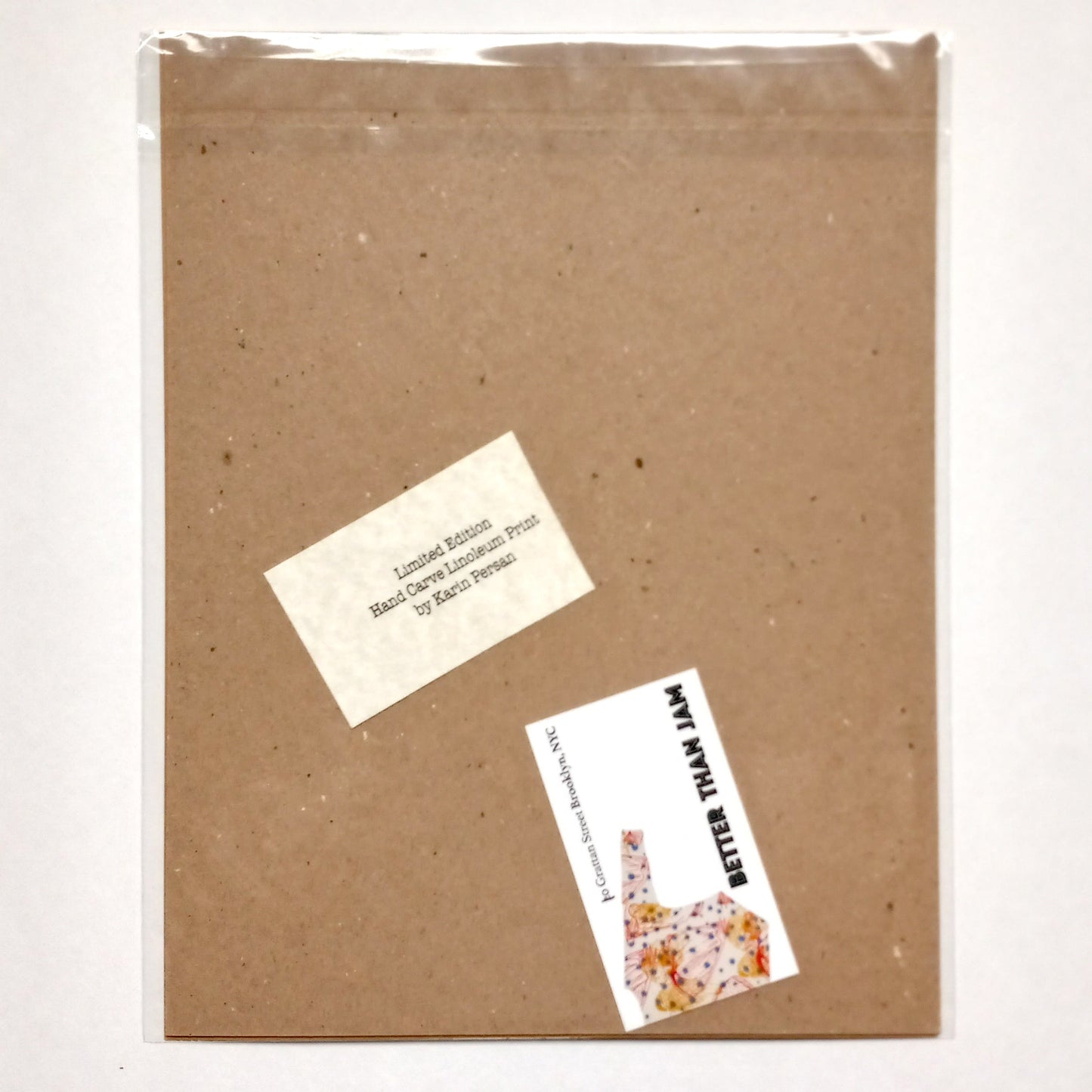 Burro + Breadfruit on Paper 8.5" x 11" on handmade paper