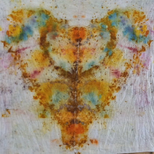 Bundle Dyeing with Floral, Fauna, Food, and Rust