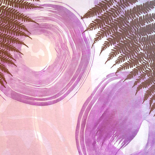 Bear in Ferns // Print on Paper 11" x 14"