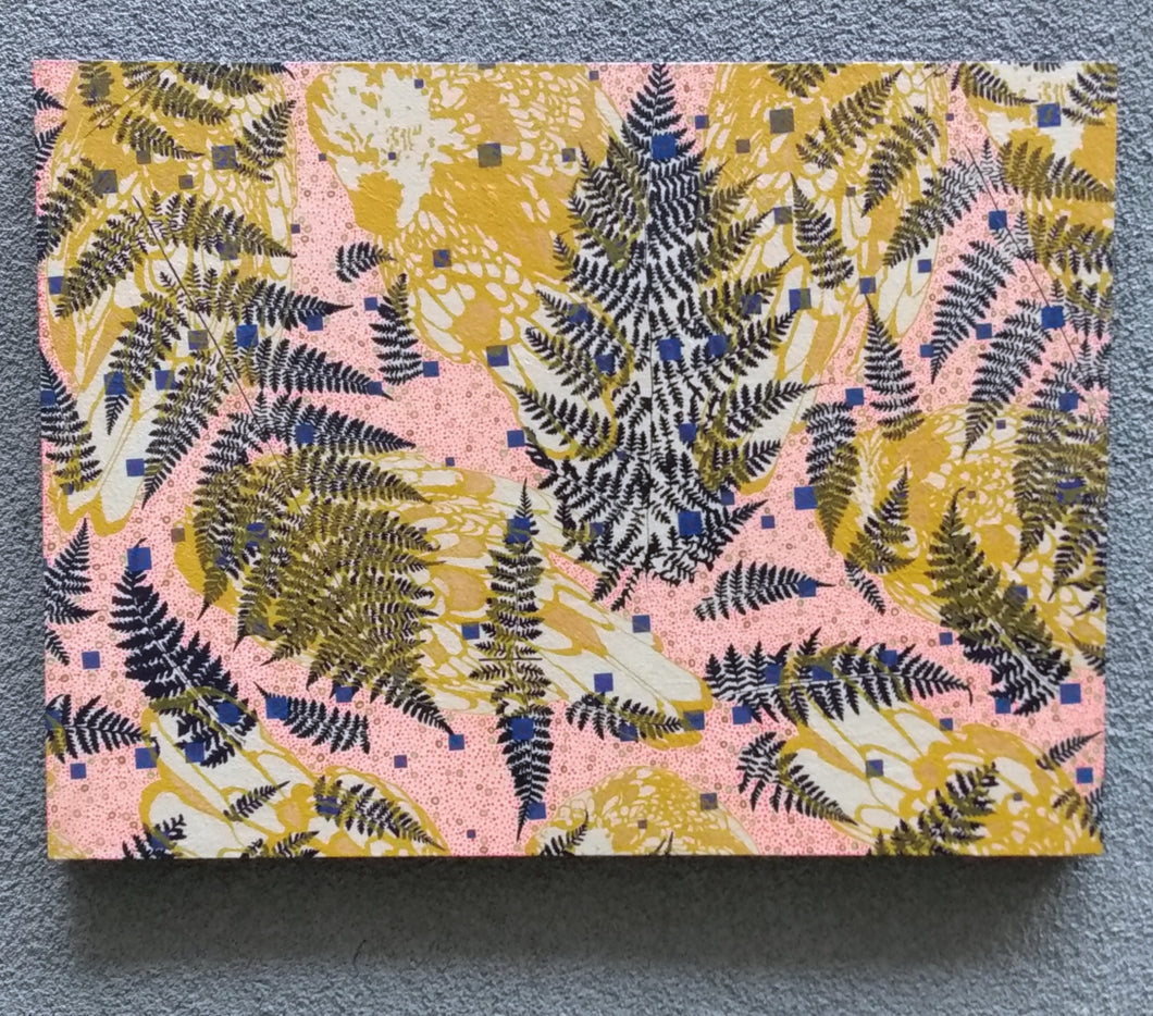 Painting + Silkscreen Textile Wall Art 18