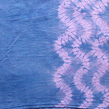 Load image into Gallery viewer, Indigo + Purple Hand Woven Cotton High Neck Cozy Top