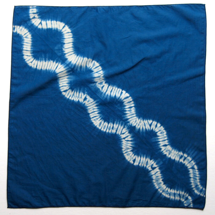 Light Weight Cotton Indigo Dyed Bandana