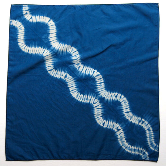 Light Weight Cotton Indigo Dyed Bandana