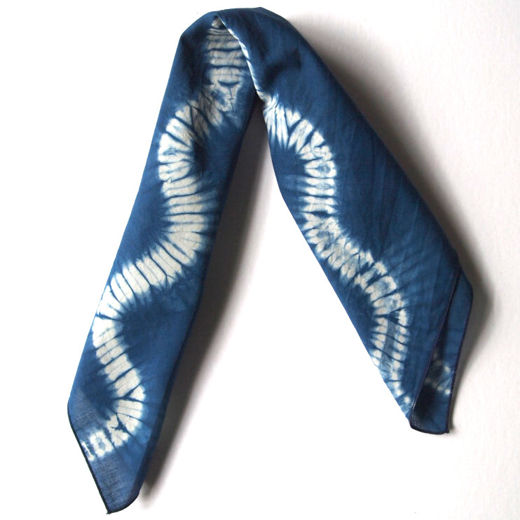 Light Weight Cotton Indigo Dyed Bandana