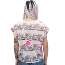 Load image into Gallery viewer, Bundle Dyed Cotton and Blockprinted Box Top