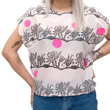 Load image into Gallery viewer, Bundle Dyed Cotton and Blockprinted Box Top