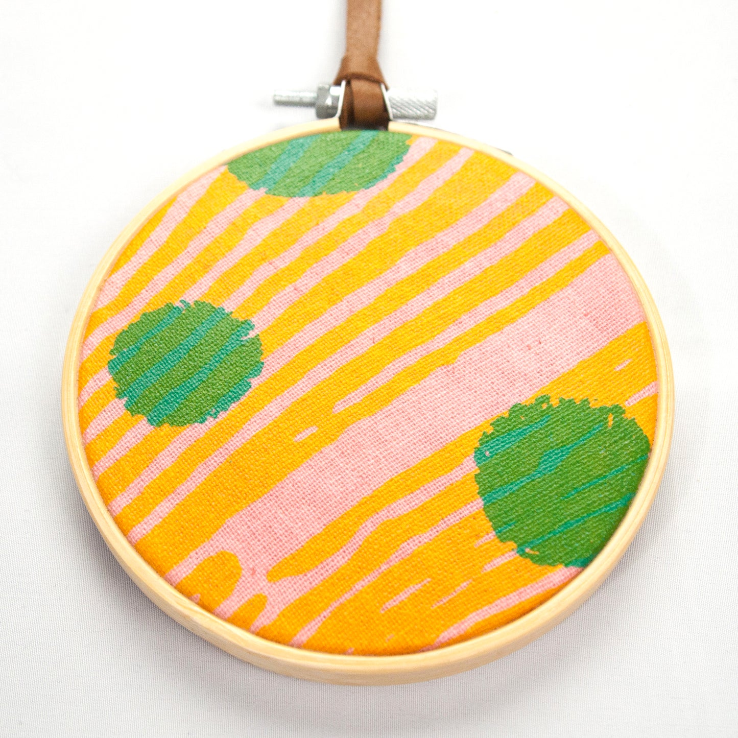 Embroidery Ring Fiber Wall Art
