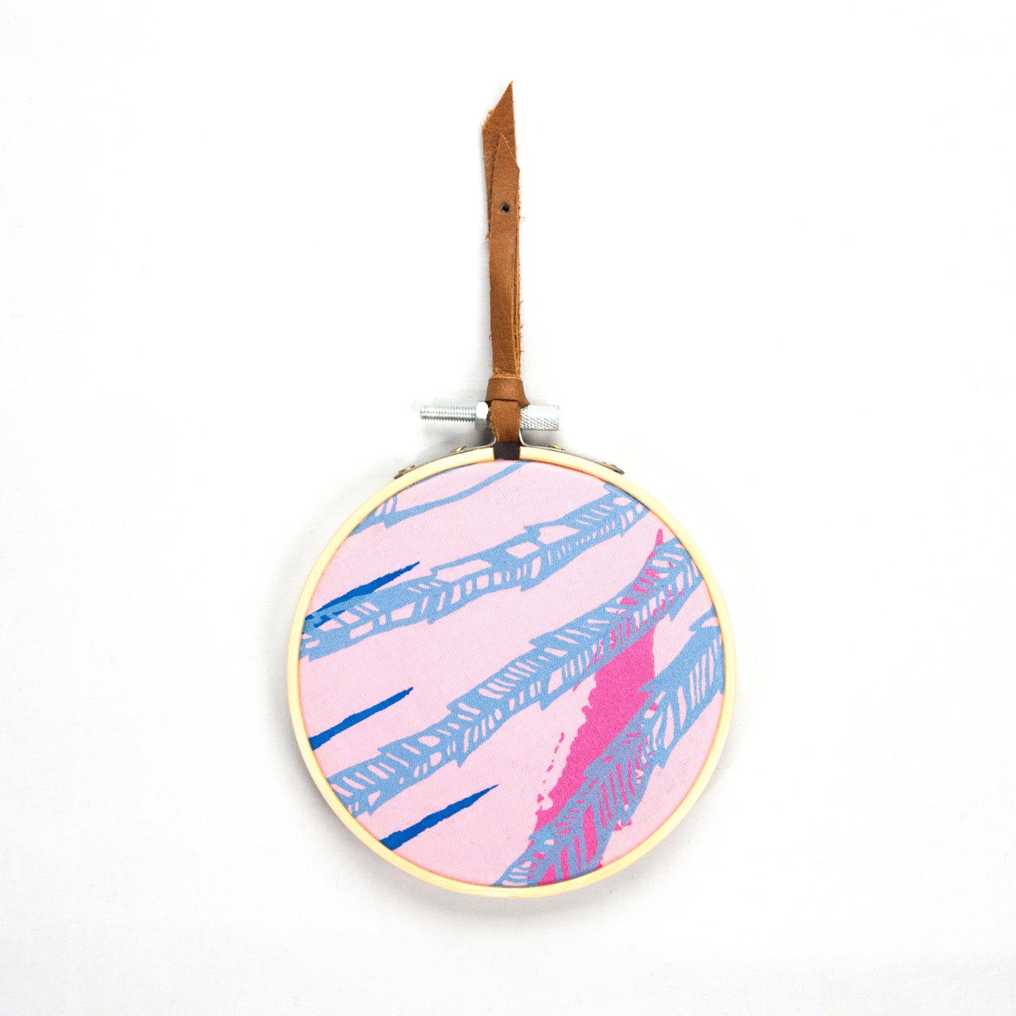 Embroidery Ring Fiber Wall Art