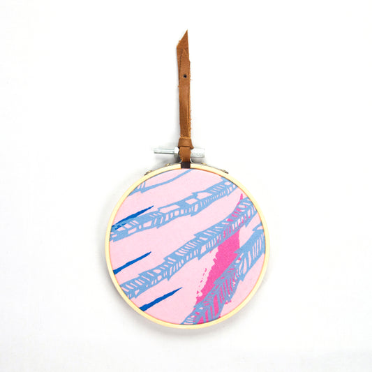 Embroidery Ring Fiber Wall Art