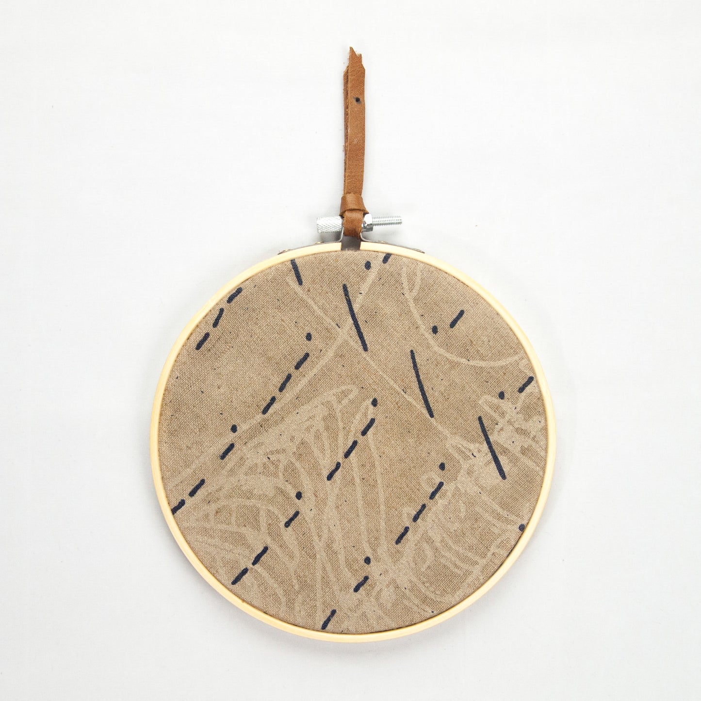 Embroidery Ring Fiber Wall Art