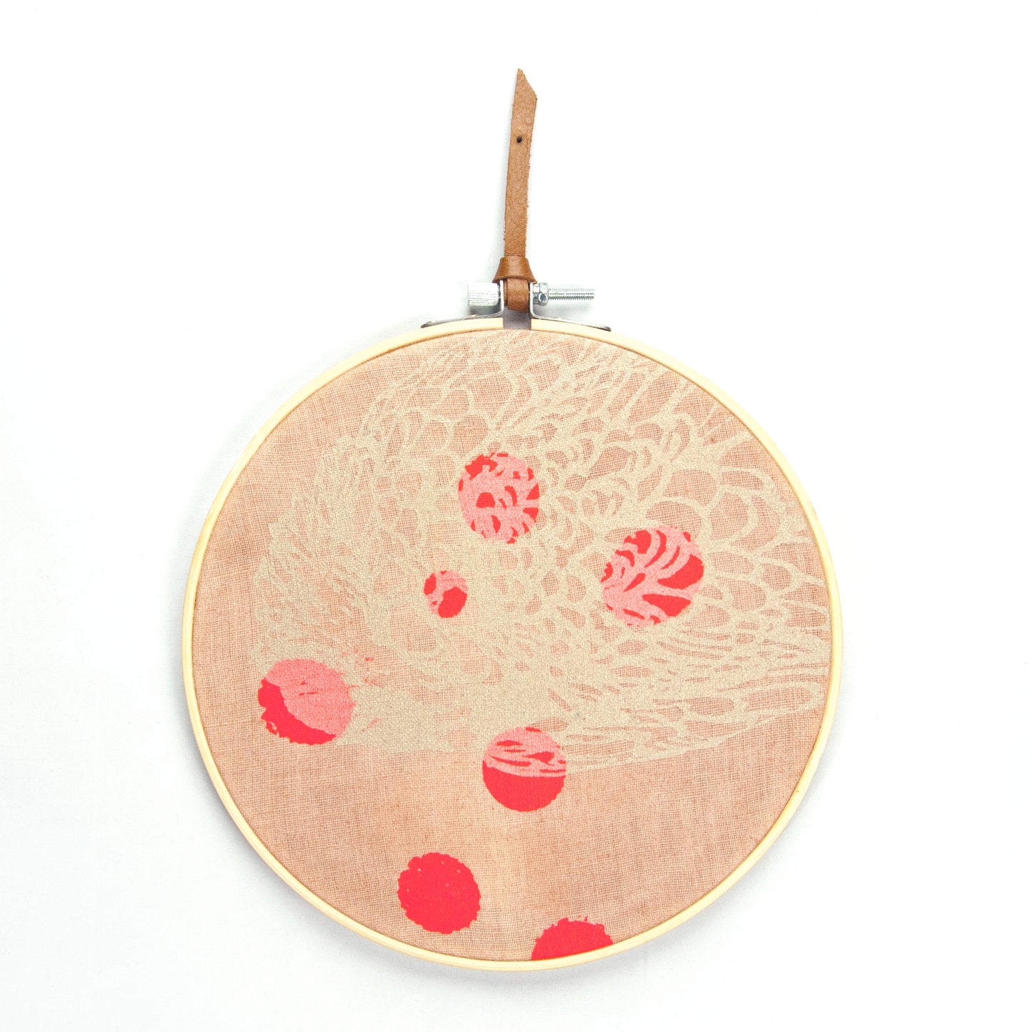 Embroidery Ring Fiber Wall Art