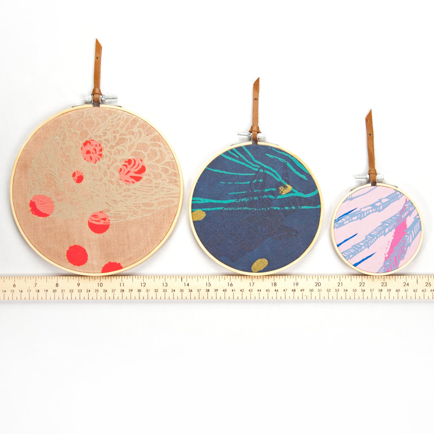 Embroidery Ring Fiber Wall Art