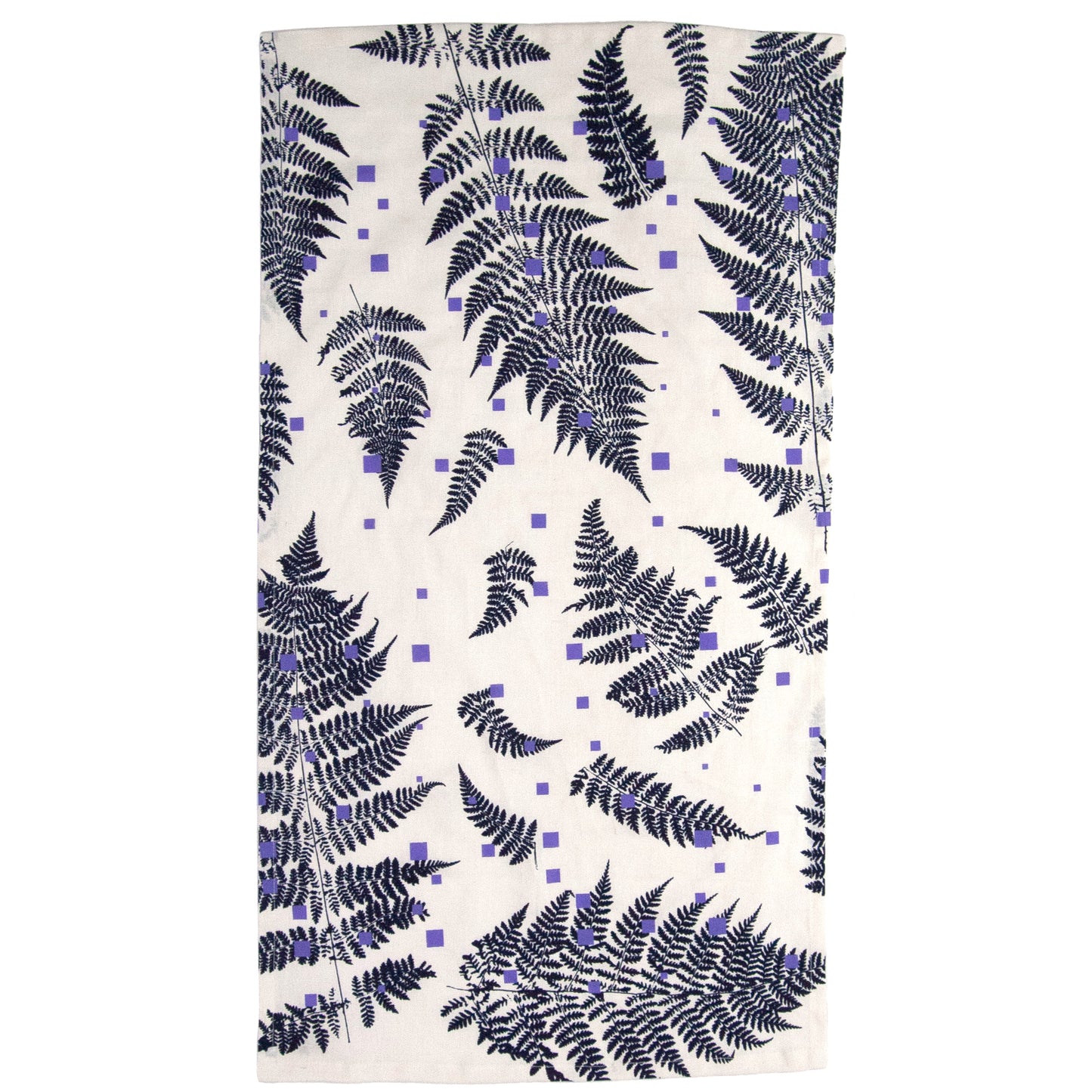 Fern Print Linen Kitchen Towel