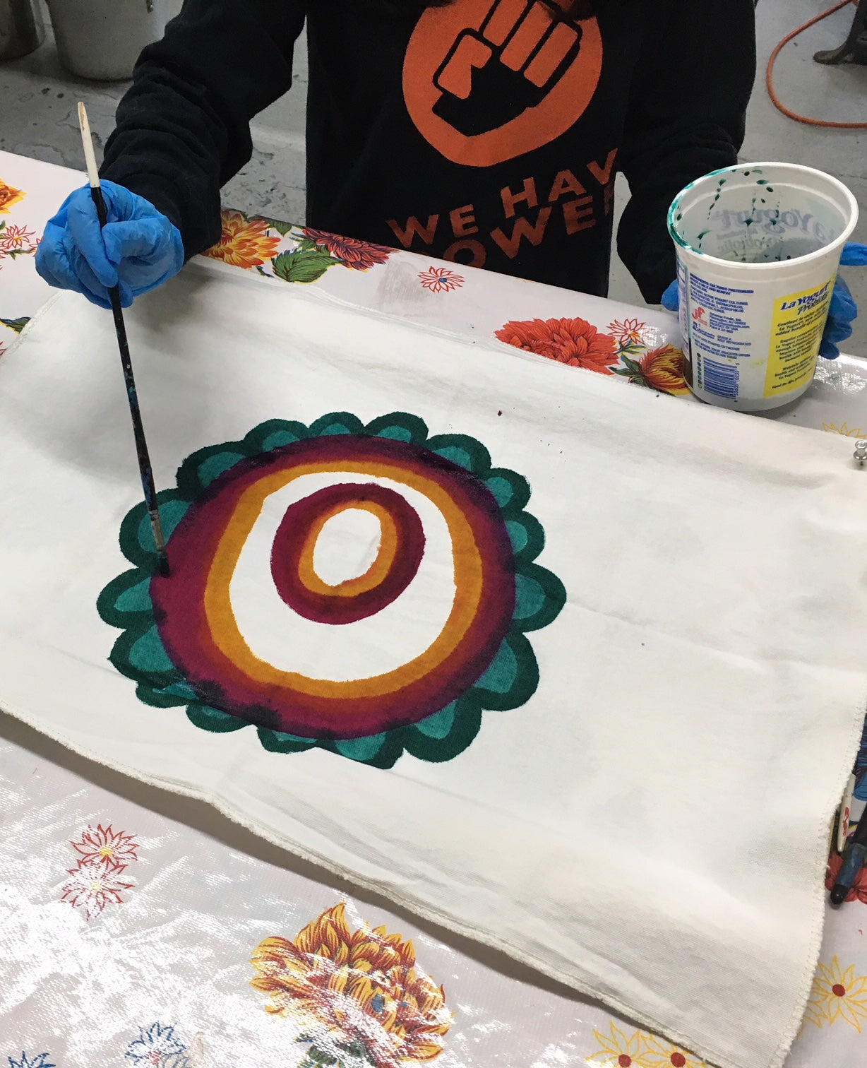 Fun with Fiber Reactive Dyes Workshop: Print, Paint, Dye