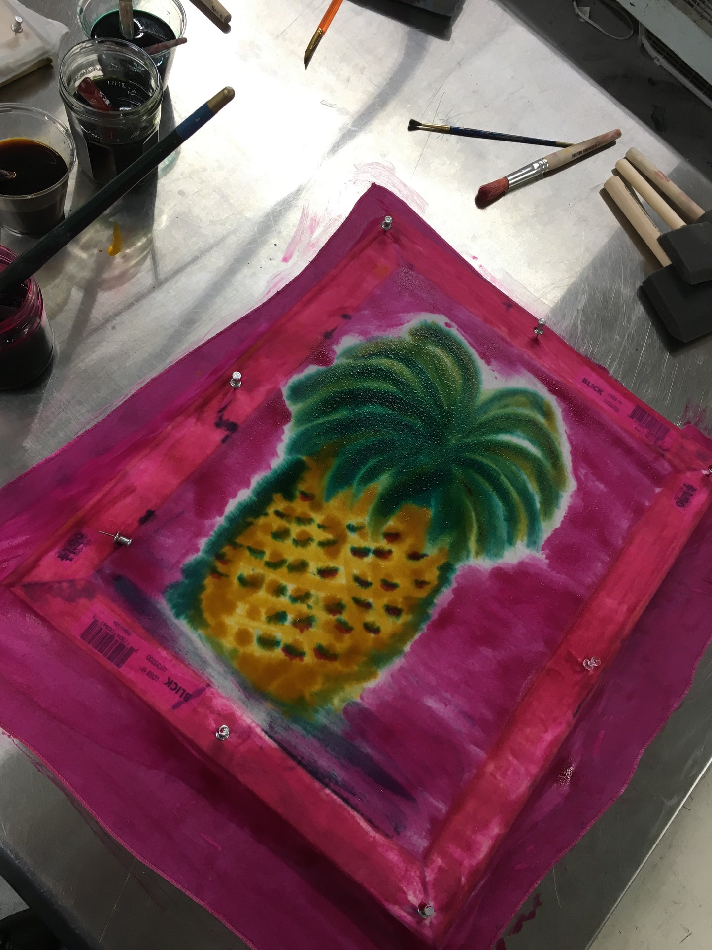 Fun with Fiber Reactive Dyes Workshop: Print, Paint, Dye