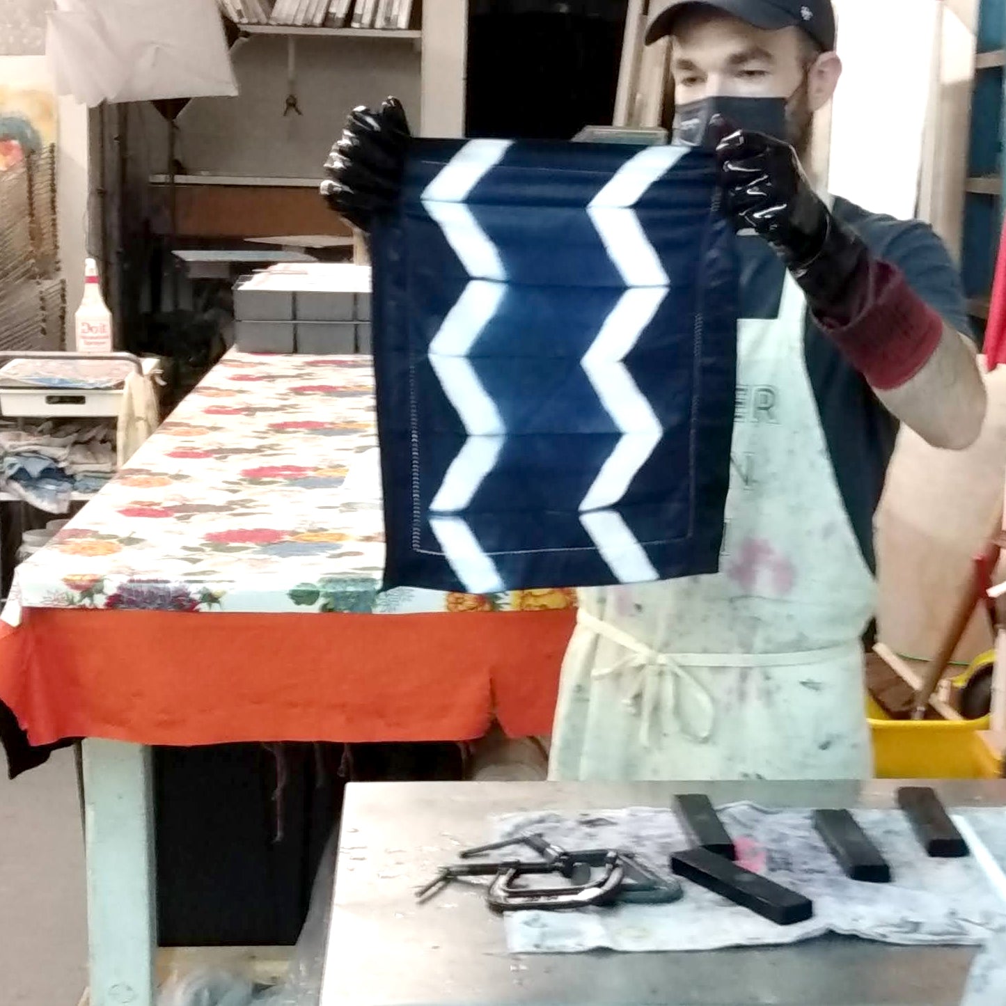 Itajime Shibori Techniques Workshop