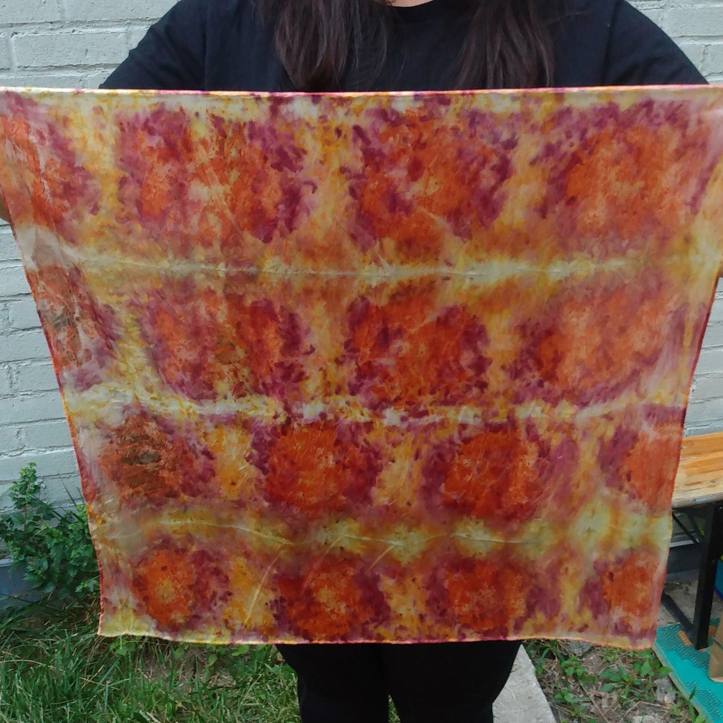 Bundle Dyeing with Floral, Fauna, Food, and Rust