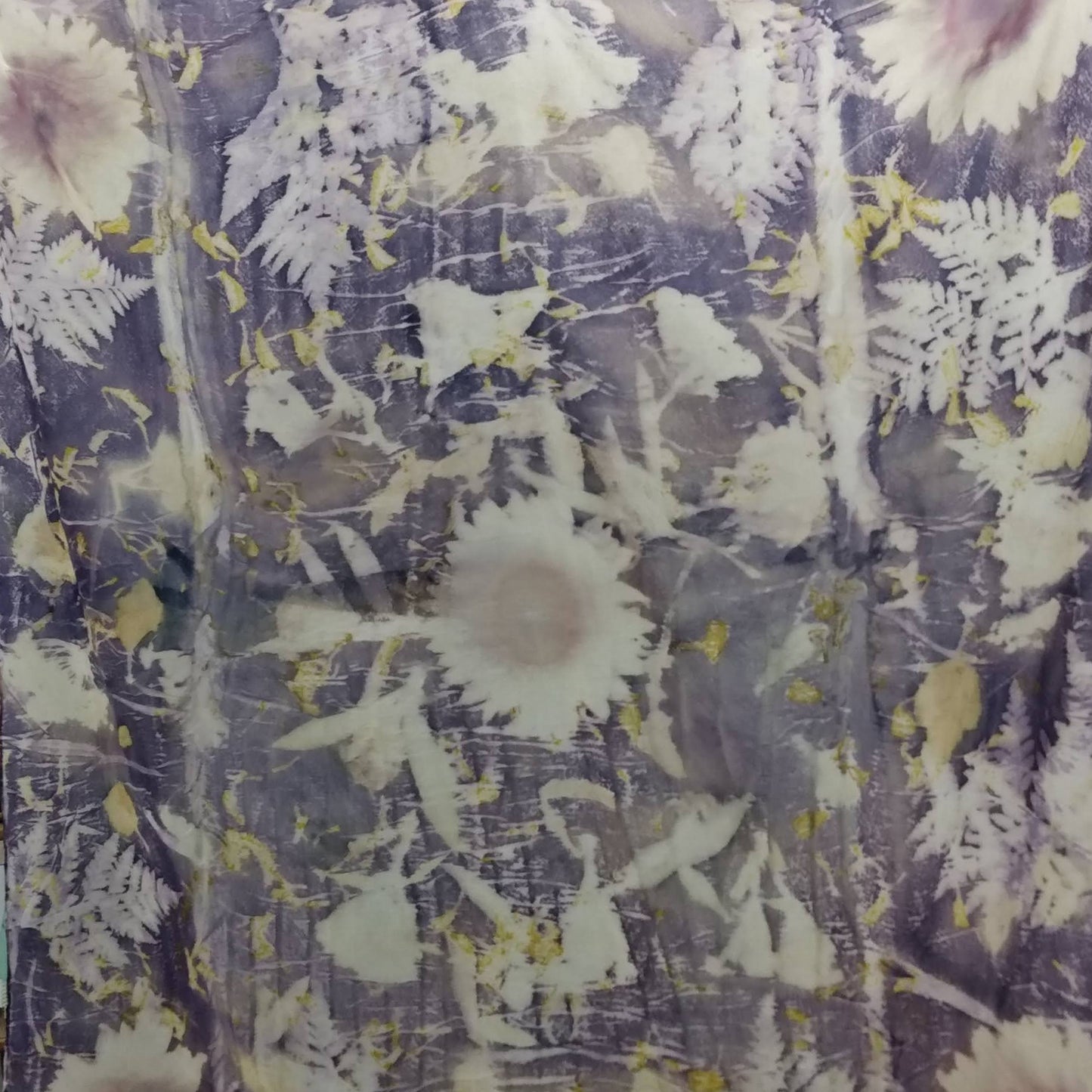 Eco Print, Bundle, Blanket Dyeing and Hammering Flowers // Full Day