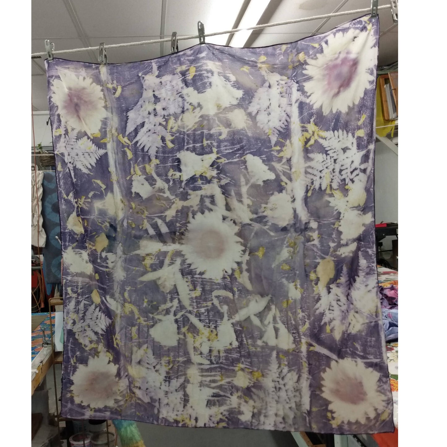 Eco Print, Bundle, Blanket Dyeing and Hammering Flowers // Full Day