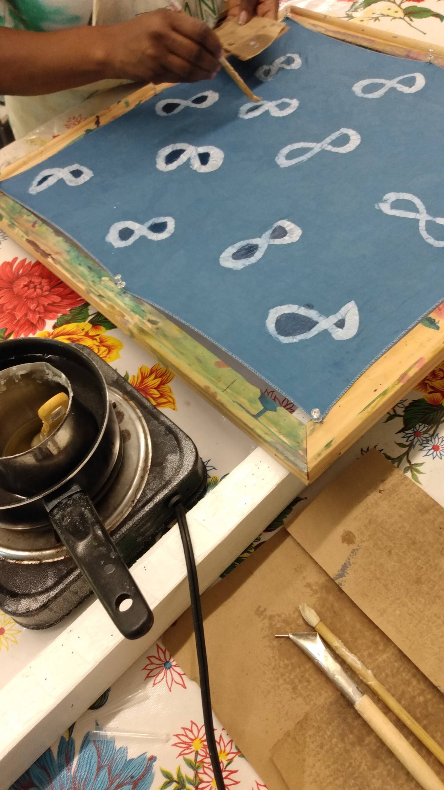 Working with Resists Dye Workshop