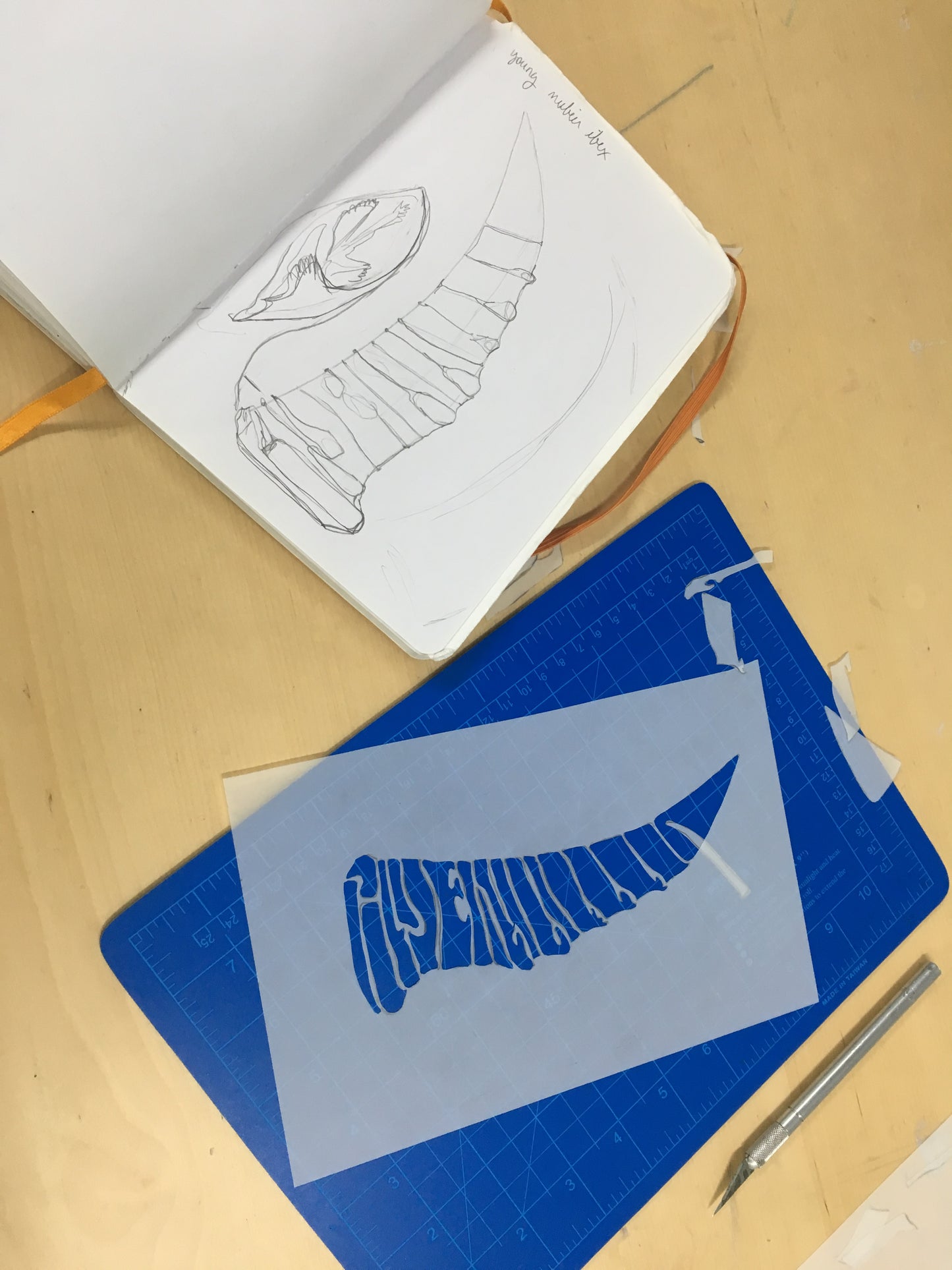 Stencil Silkscreening Workshop