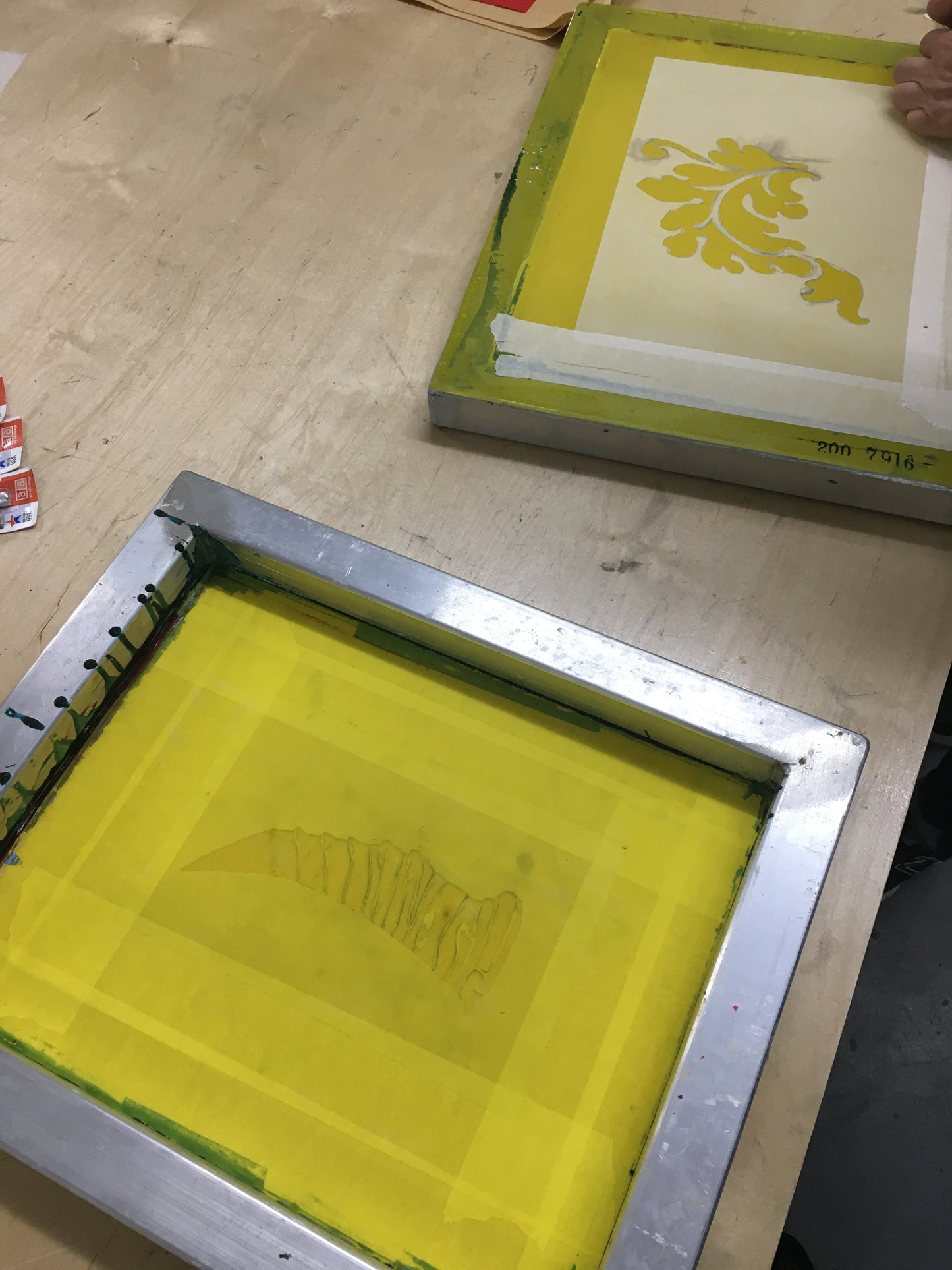 Stencil Silkscreening Workshop