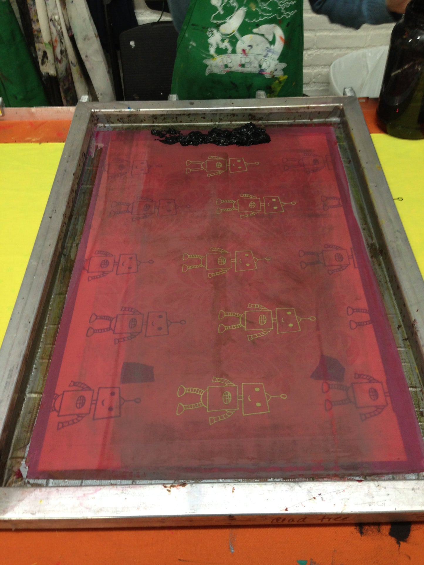 Textile Screenprinting Private Workshop: Repeat Pattern Printing