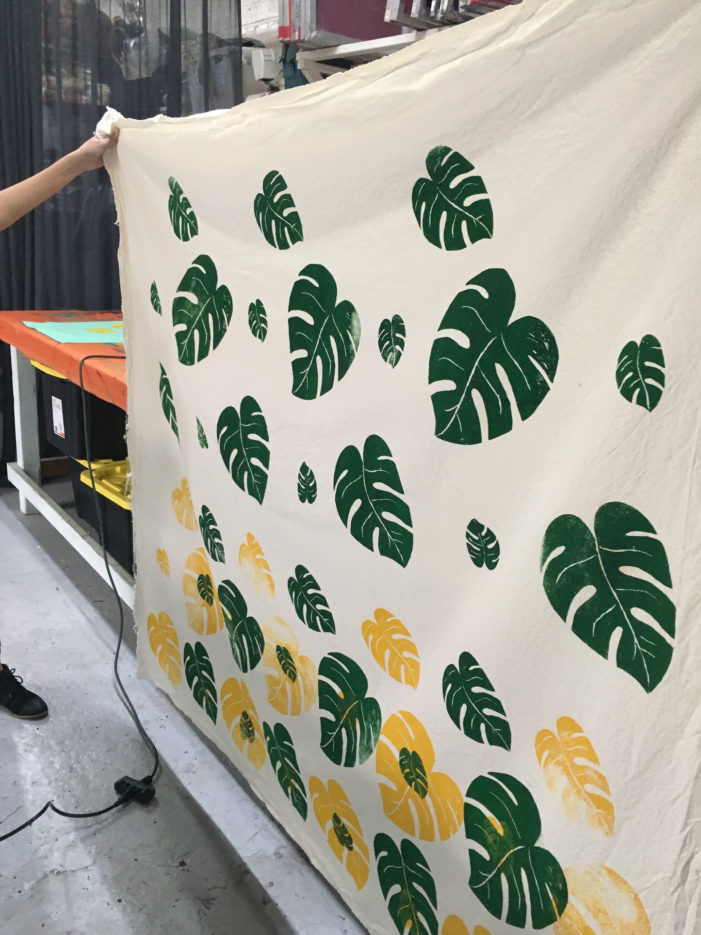 Textile Screenprinting Private Workshop: Repeat Pattern Printing