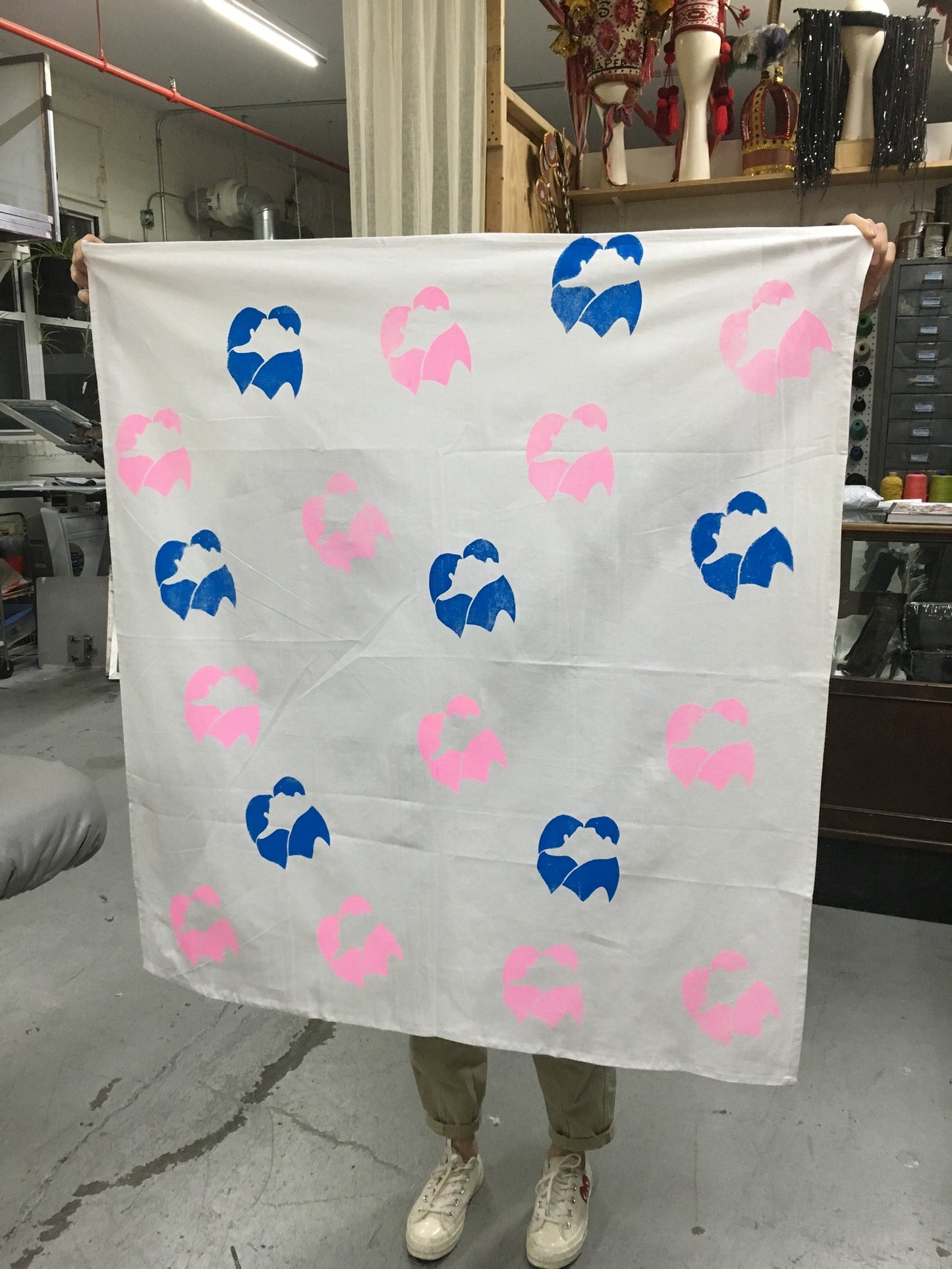 Stencil Silkscreening Workshop