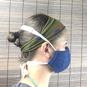 3 Layer Eco Friendly Antibacterial Masks: silk like