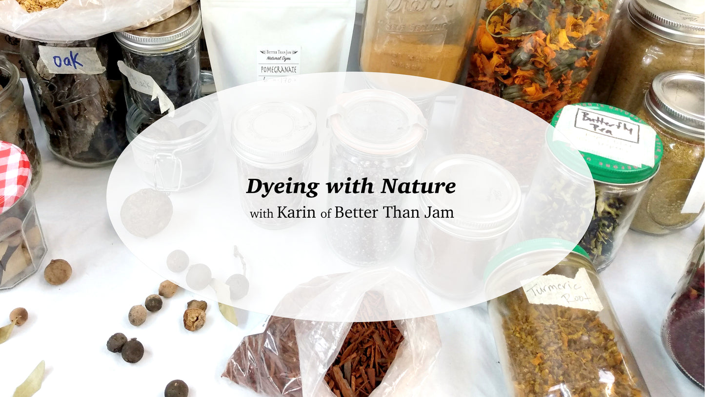 VIRTUAL Natural Dyes Intensive Workshop