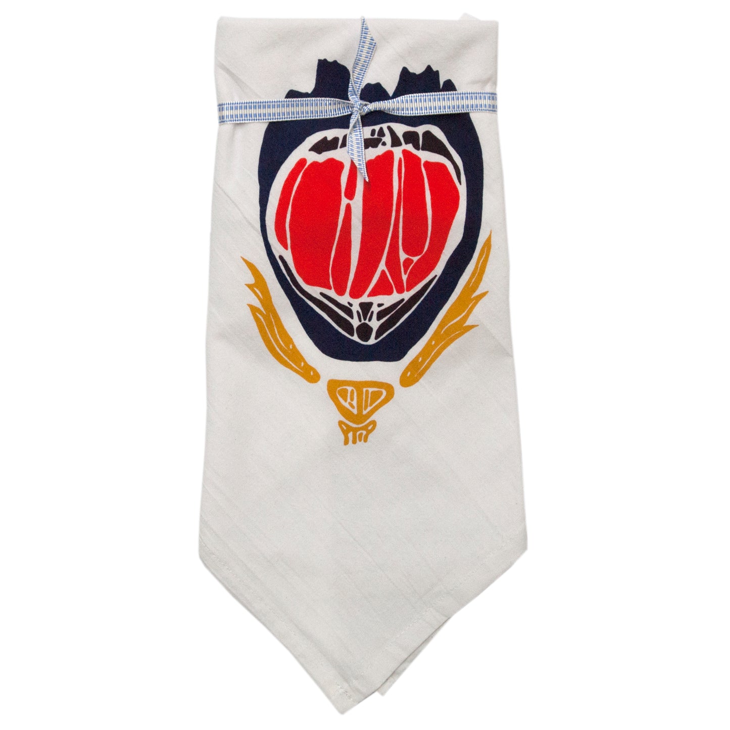 Floral Print Kitchen Towels w/ Hang Tab