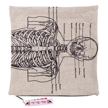 Load image into Gallery viewer, Skeleton Basketweave Heavy Linen Throw Pillows