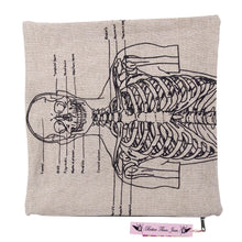 Load image into Gallery viewer, Skeleton Basketweave Heavy Linen Throw Pillows