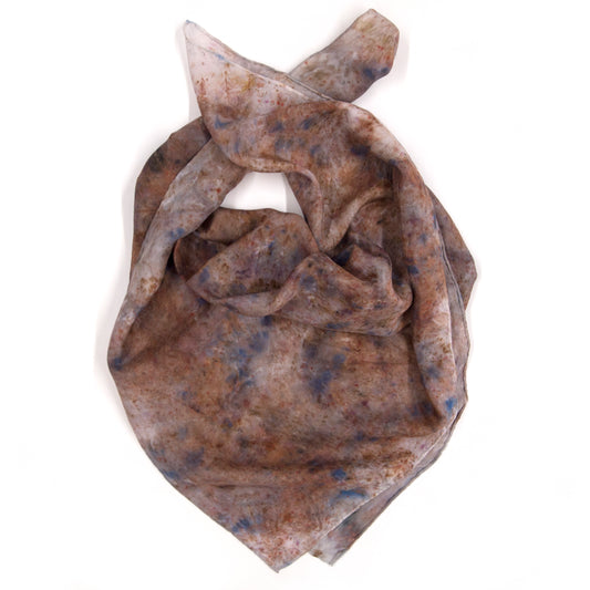 Bundle Dyed XL Bandana Silk Scarf
