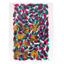 Load image into Gallery viewer, Fallen Leaves Screenprint  (ochre on top) on Paper 20&quot; x 30&quot;
