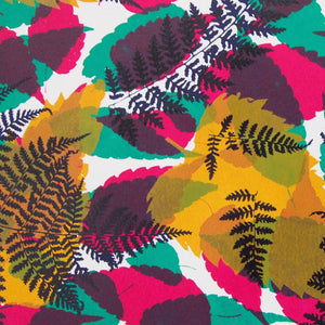 Fallen Leaves Screenprint  (ochre on top) on Paper 20" x 30"