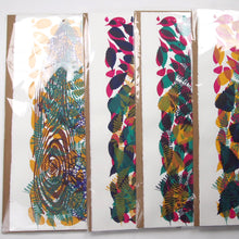 Load image into Gallery viewer, Fallen Leaves Screenprint  (ochre on top) on Paper 20&quot; x 30&quot;