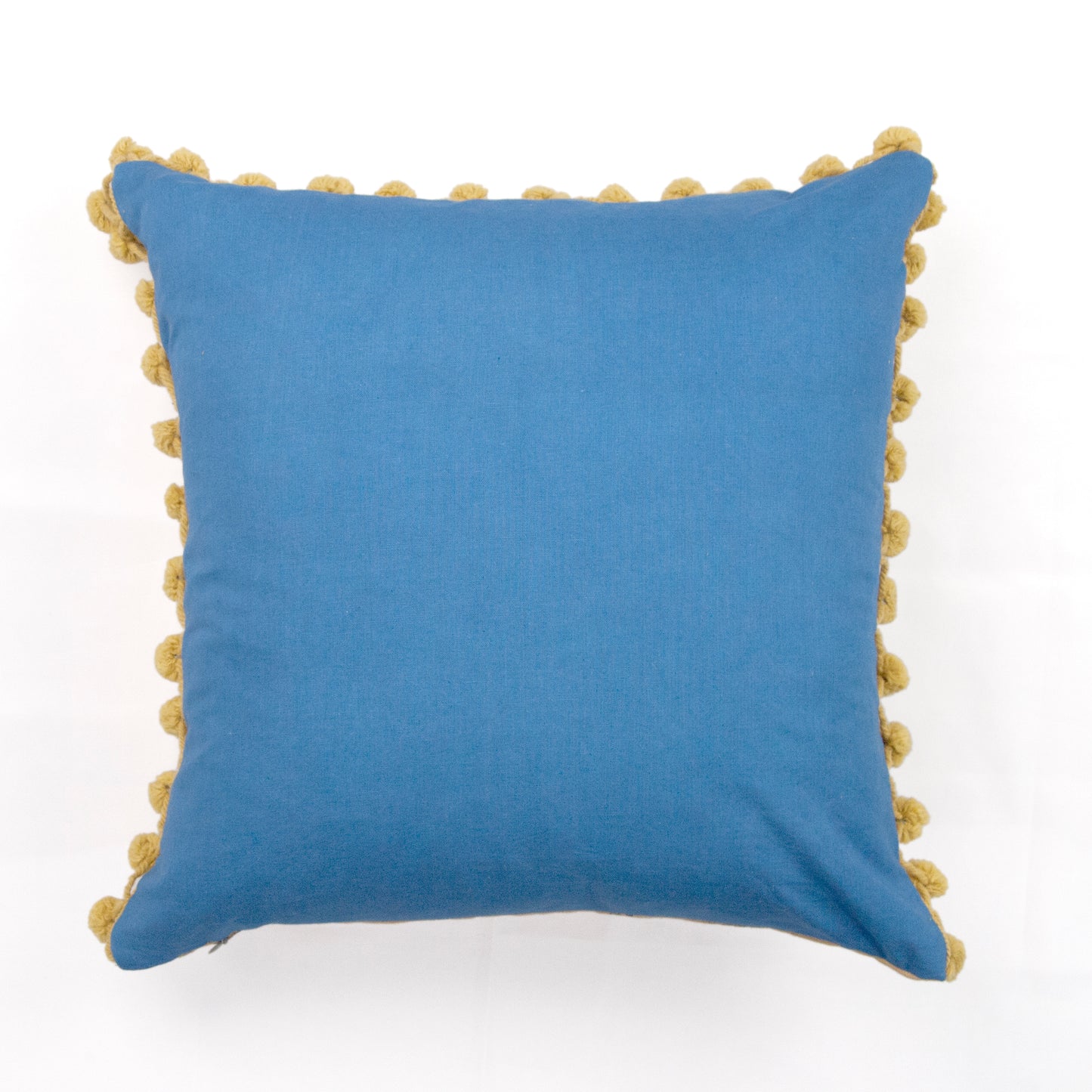 Olive Linen AntiDyed Shibori Blockprinted Throw Pillows