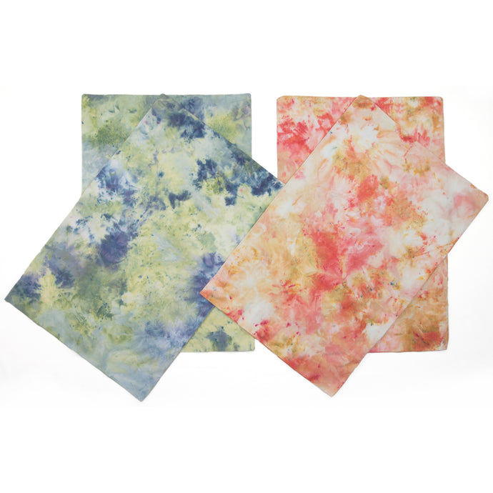 Snow Dyed Bed Pillow Cases
