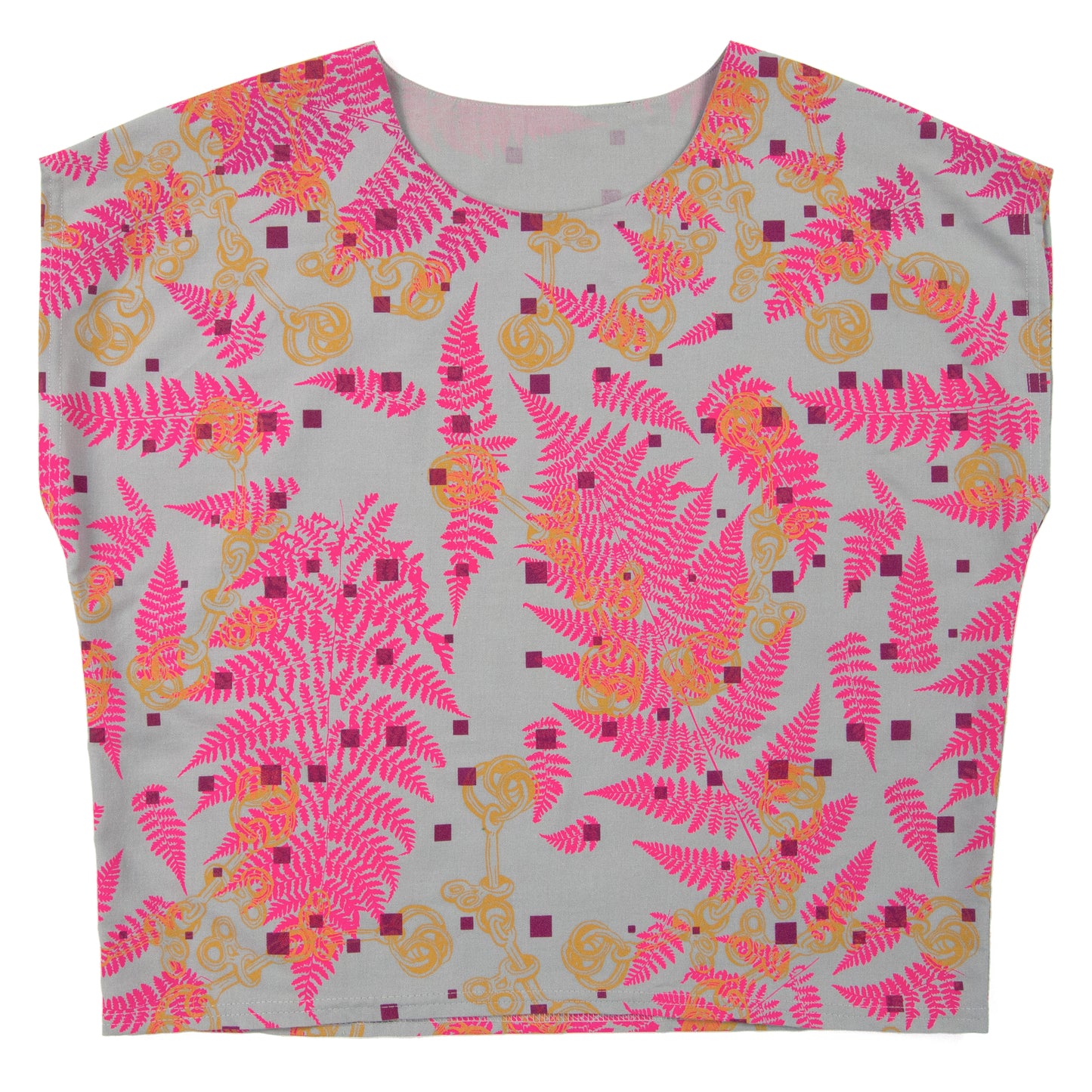 Pink Ferns Box Top Shirt