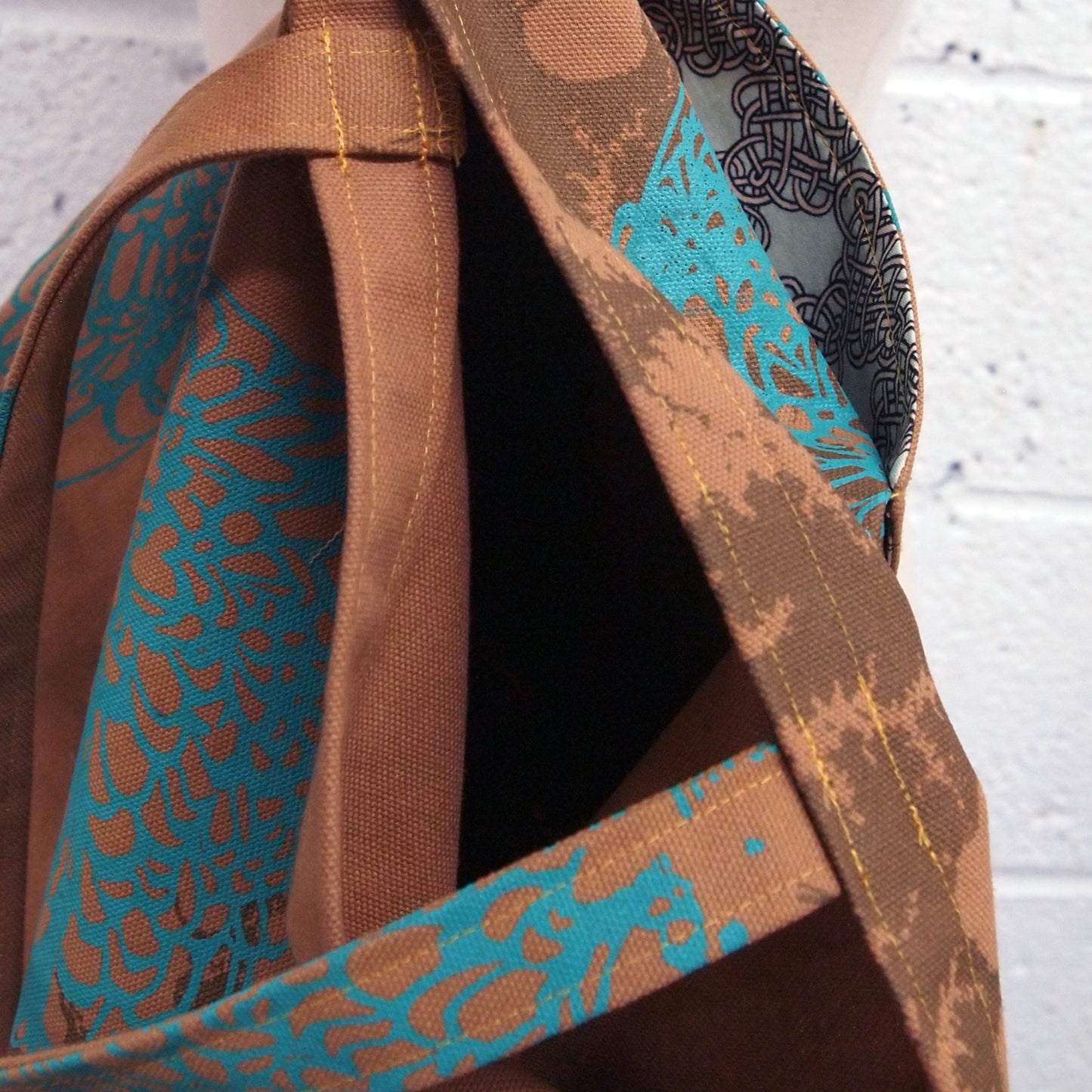 Tote with Fruit or Veggie Patch