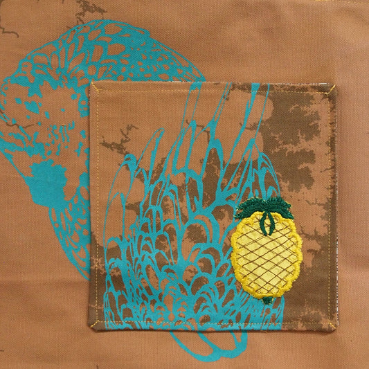 Tote with Fruit or Veggie Patch