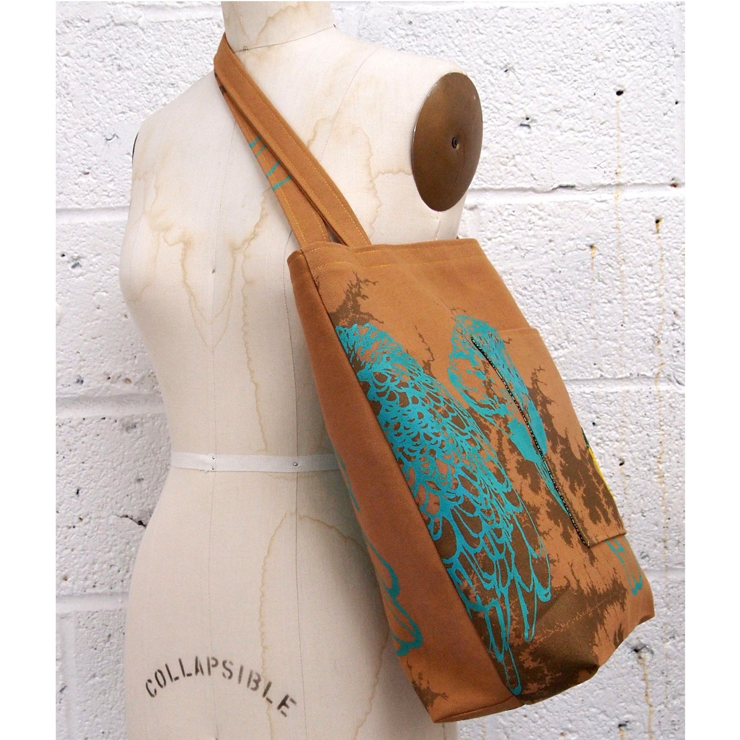 Tote with Fruit or Veggie Patch